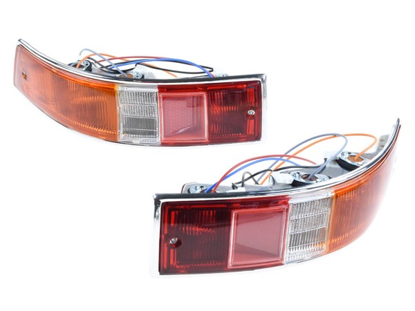 Taillights for PORSCHE 911 F SWB 912 up to -'69 Taillights with housing L+R