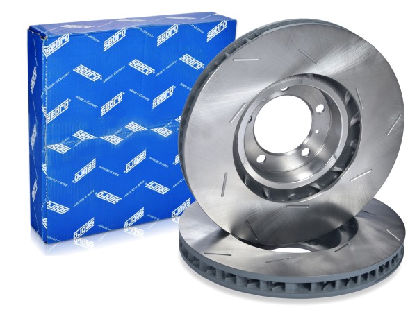2x brake discs for PORSCHE Panamera 970 3.0 3.6 4.8 S FRONT