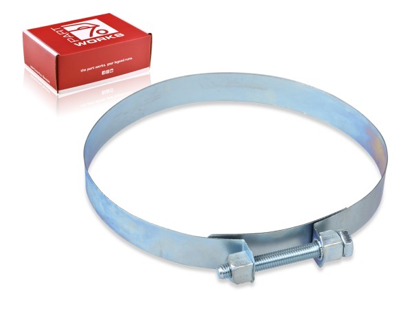 Exhaust clamp for PORSCHE 924 2.0 rear silencer