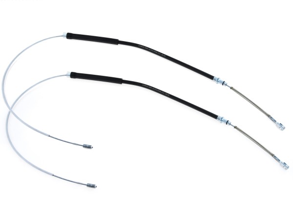 2x handbrake cable for PORSCHE 964 Carrera Cable pull handbrake cable