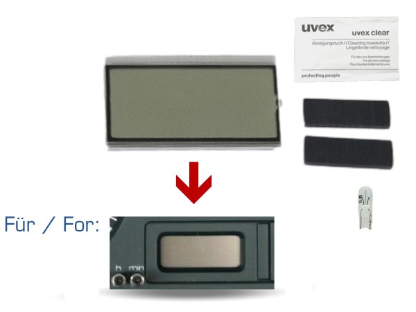 Display tachimetro per VW Scirocco Polo Jetta quadro strumenti MFA LCD orologio digitale