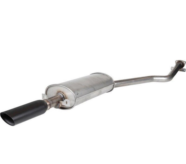 Silenciador traseiro para PORSCHE 924 S 944 2.5 2.7 escapamento esportivo TÜV STAINLESS STEEL