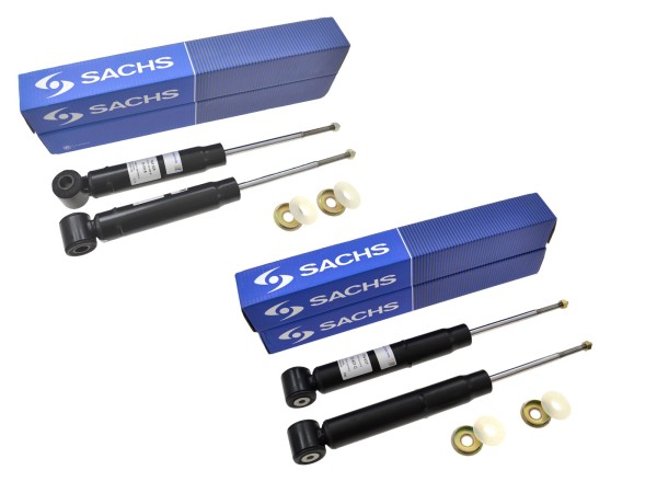 4x shock absorbers for PORSCHE 928 SACHS FRONT + REAR SET