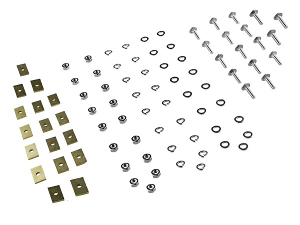 Fastening kit paneling for VW T3 Bus Bulli Multivan sill panel