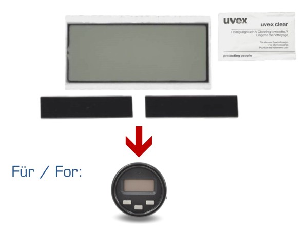 Display reloj digital para MERCEDES W201 190 2.3 16V reparación LCD reloj