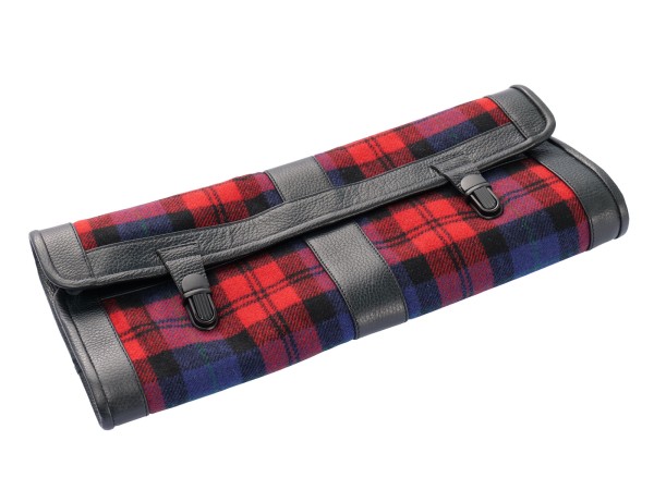 Tool bag for PORSCHE 911 G up to -'82 on-board tools tartan RED BLUE