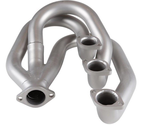 Heat exchanger replacement manifold for PORSCHE 911 F G 2.0-2.7 LEFT STAINLESS STEEL