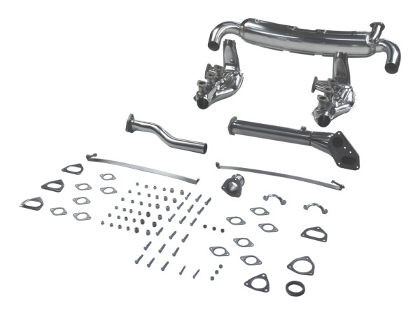 Kit d'échappement échangeur de chaleur pour PORSCHE 911 2.7 3.0 échappement sport 84mm inox MFI