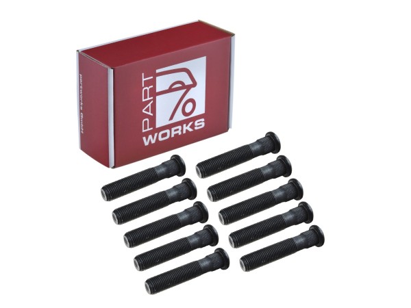 10x wielbouten voor PORSCHE 911 Turbo 930 WTL 928 944 72mm