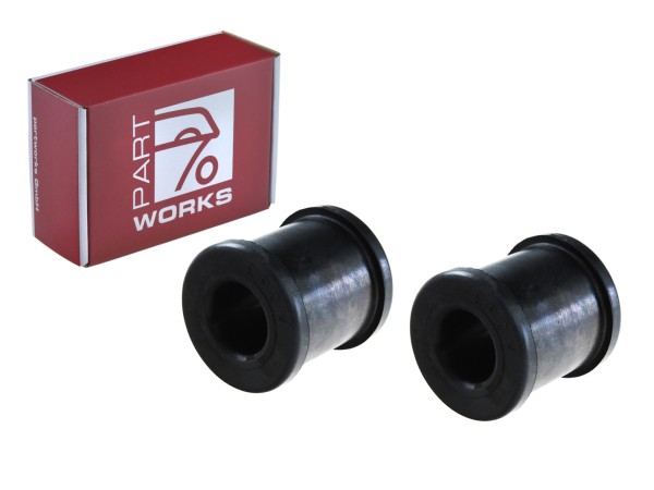 2 rolamentos estabilizadores de 20 mm para PORSCHE 924 de '80 - 944 a -'85 montagem de borracha FRONT