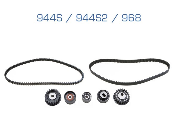Timing belt set for PORSCHE 944 S S2 968 SET + rollers LC