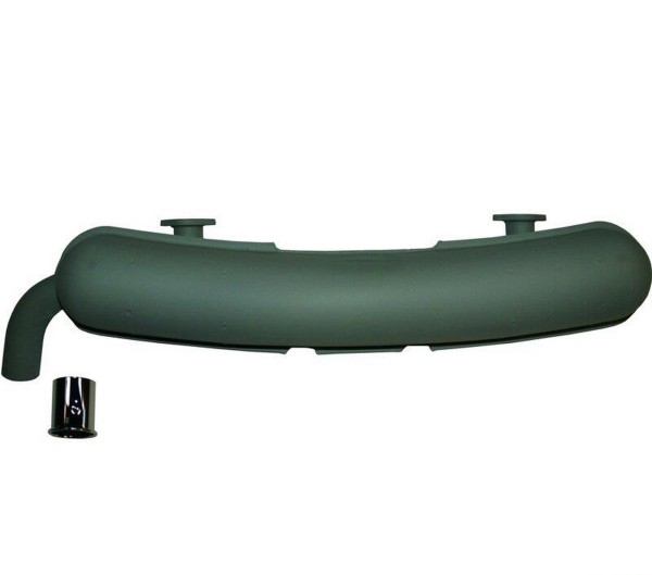 Rear silencer for PORSCHE 914/6 2.0 60mm tailpipe