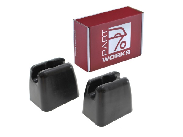 2x houder zonnekleppen voor PORSCHE 911 F G 964 993 928 Coupé clips