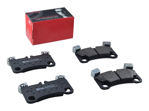 Brake pads for PORSCHE Cayenne 955 957 Turbo S REAR BREMBO