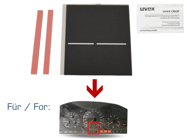 Snelheidsmeter display voor MERCEDES SL R129 vanaf '95 - snelheidsmeter instrumentenpaneel