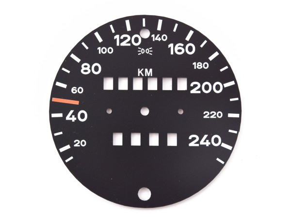 Speedometer disk for PORSCHE 911 G 3.0 SC dial 250 km/h V2