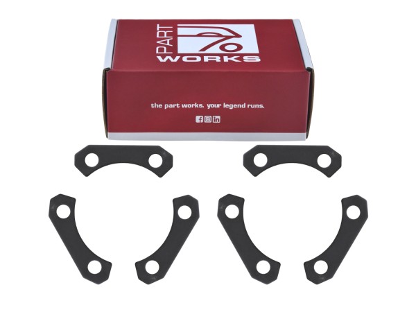 6x spessori per albero motore PORSCHE 911 F -'68 914