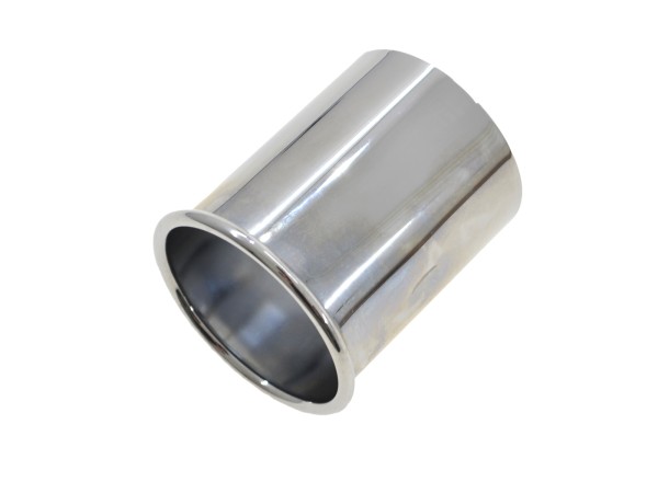 Tailpipe exhaust for PORSCHE 911 F G 2.2 3.0 SC 3.2 exhaust trim chrome 60mm