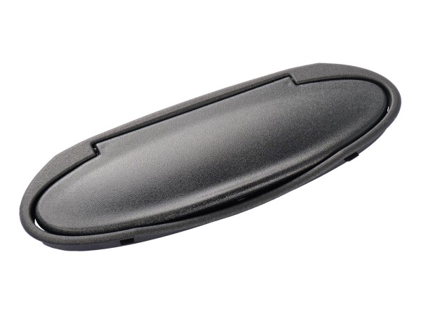 Carcasa espejo de maquillaje ORIGINAL PORSCHE 996 997 986 987 NEGRO SATINADO