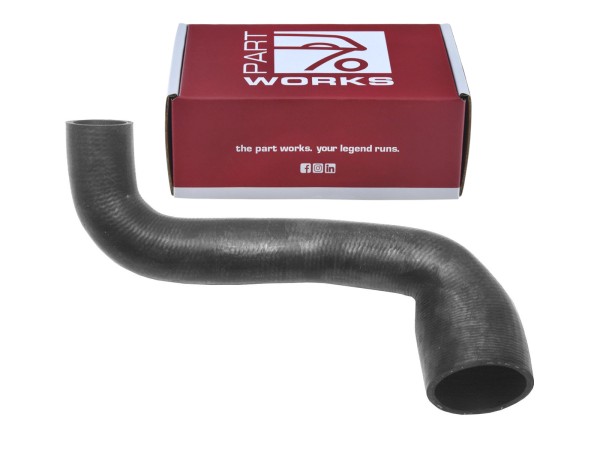 Radiator hose for PORSCHE 944 S2 951 Turbo from '89- 968 Radiator to water pump