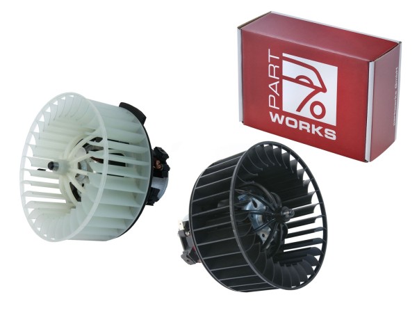 Blower motor for PORSCHE 964 993 fan heater fan with fan wheel L+R