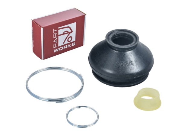 1x rubber sleeve ball joint for PORSCHE 944 '86- 968 wishbone + tension rings