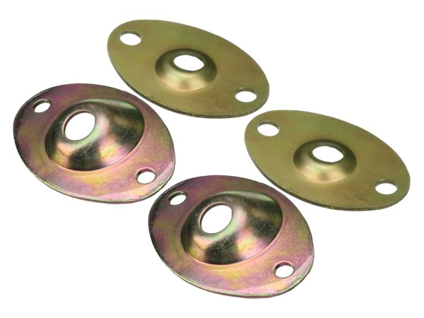 2x mistlampbeugel voor PORSCHE 911 G 2.7 3.0 Turbo klemplaat SET