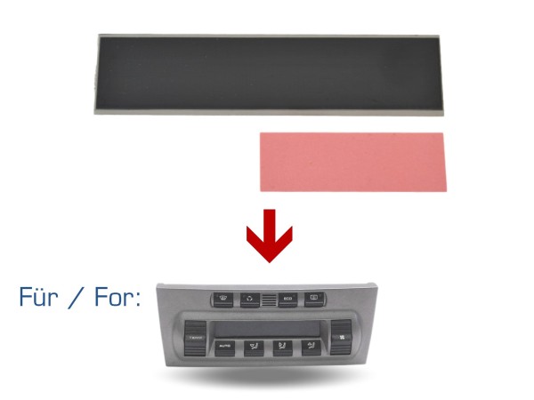 Display climate control panel for PORSCHE 997 987 climate control LCD repair