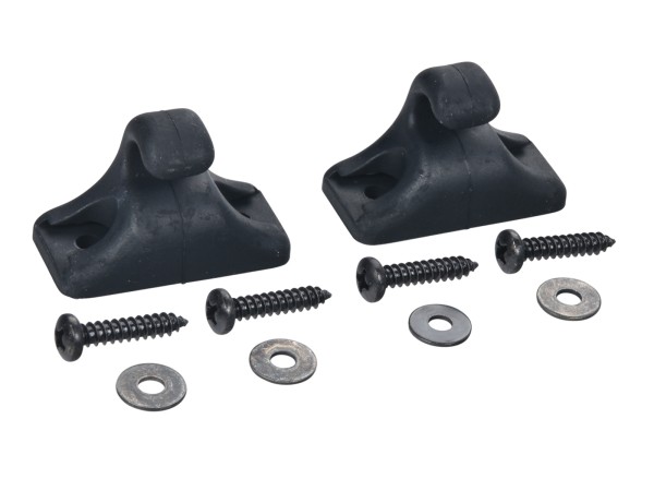 2x holder sun visors for PORSCHE 944 from '86- 968 clips SET + screws