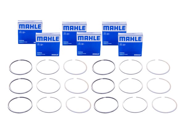 6x segments de piston pour PORSCHE 911 2.4 T-K 140PS jeu de segments de racleur d'huile