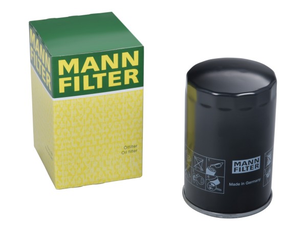 Oil filter for PORSCHE 924S 944 968 with check valve KURZ MANN