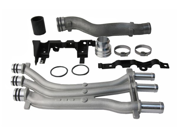 Riscaldatore tubo dell'acqua per PORSCHE Cayenne S Turbo 4.5 9PA 955