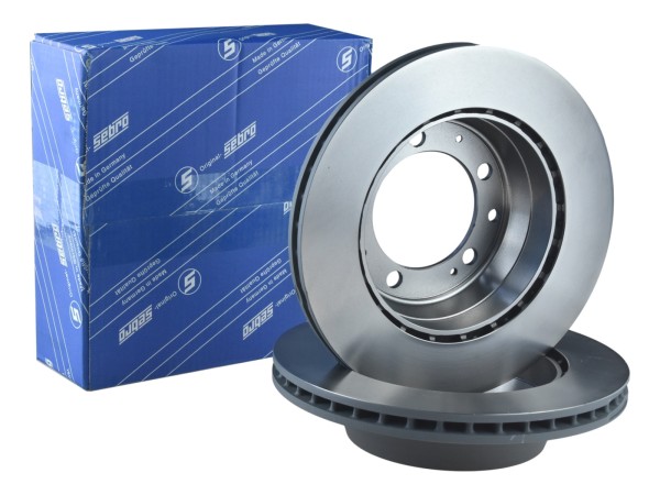 2x brake discs for PORSCHE 944 Turbo up to -'86 928 4.7 5.0 5.4 REAR