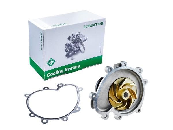 Water pump for PORSCHE Cayenne 4.5 Turbo 955 9PA + gasket INA