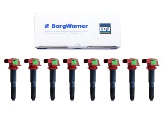 8x bobine di accensione per PORSCHE Cayenne S 957 958 4.8 Panamera 3.6 970FL