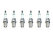 6x spark plug for PORSCHE 996 Carrera 3.6 997 3.8 S Boxster 987 -08