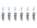 6x spark plug for PORSCHE Cayenne 92A 3.6 S GTS Macan 970 turbo BOSCH