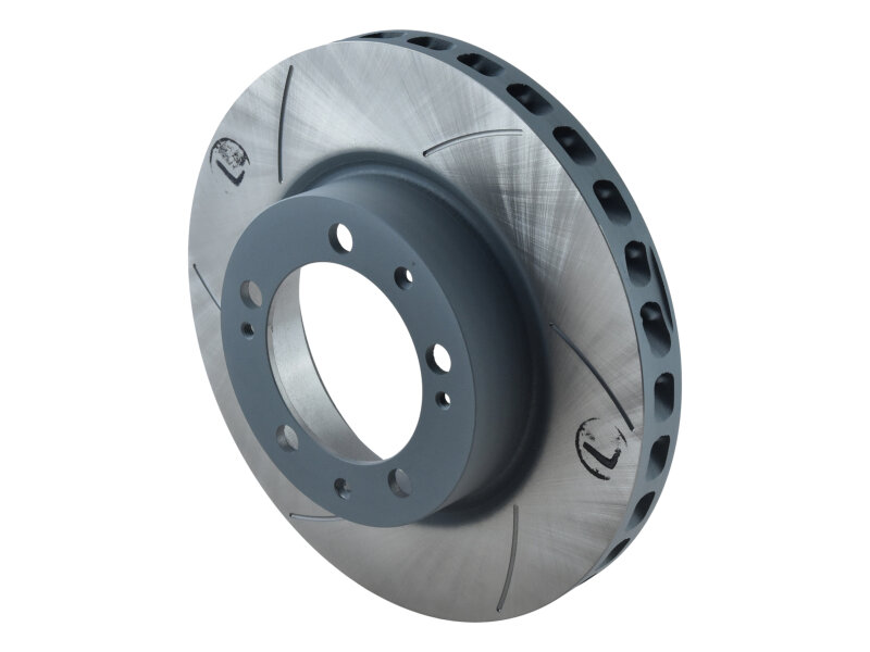1x brake disc for PORSCHE 993 Carrera FRONT LEFT slotted