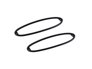 2x Dichtungen Blinkerglas für PORSCHE 914...