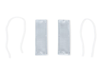 2x Indicator Lenses for PORSCHE 911 G 74-89 SC 930 Front Indicators White L=R