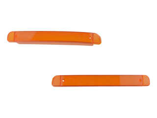 Lente de intermitente para PORSCHE 944 S2 turbo, intermitente delantero naranja izquierdo + derecho
