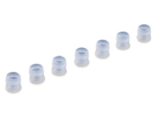 7x arandela tira protectora parachoques delantero para PORSCHE 911 G SC 930 tira de goma DELANTERO