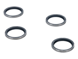 4x anelli di tenuta pinza freno per PORSCHE 911 G turbo 3.3 930 WTL POSTERIORE