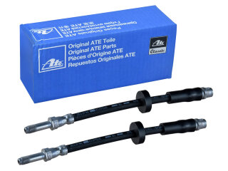 2x Brake Hose for PORSCHE 993 Carrera turbo from 95- REAR