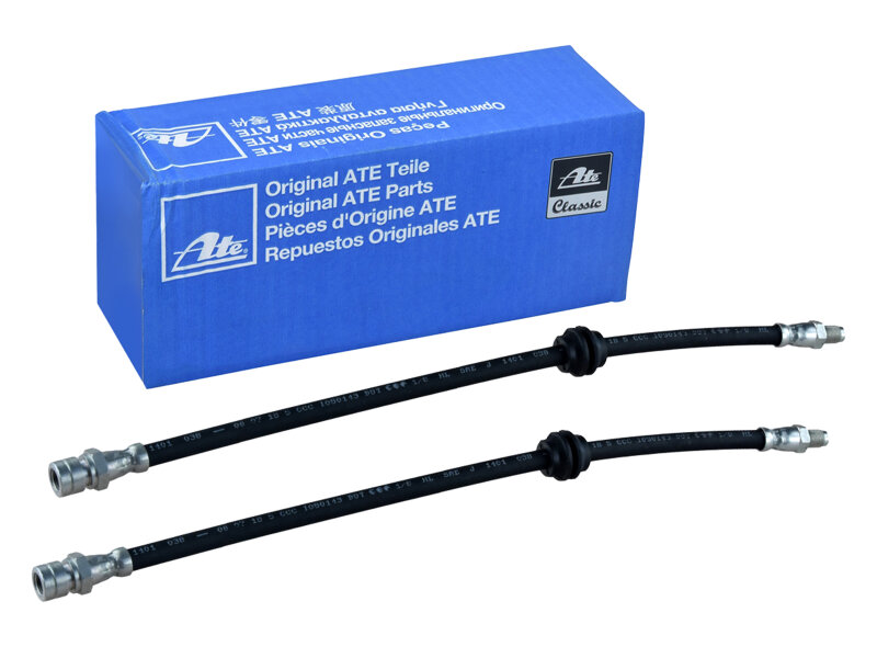 2x Bremsschlauch für PORSCHE 924 2.0 125PS VORNE