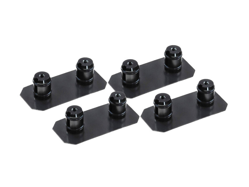 4x Dämpfungsblech Bremssattel für PORSCHE...