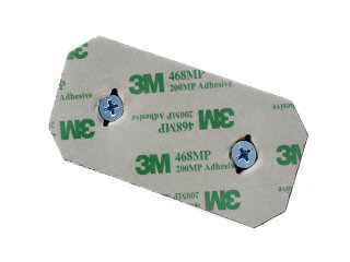 4x pinza freno con piastra smorzante per PORSCHE Panamera 970 4.8 Hybrid 3.0 POSTERIORE