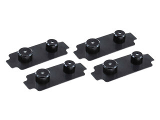 4x plaque damortissement étrier de frein pour...