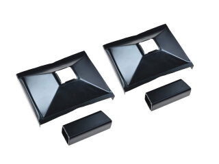 ポルシェ 914 ジャッキ用ジャッキポイント、角管、板金、左右