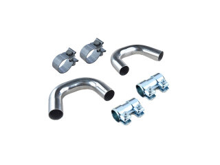 PORSCHE 986 2.5 Boxster用排気接続パイプ+クランプ